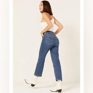 Levi's ribcage straight ankle jeans size 27